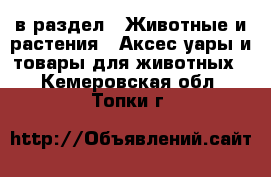  в раздел : Животные и растения » Аксесcуары и товары для животных . Кемеровская обл.,Топки г.